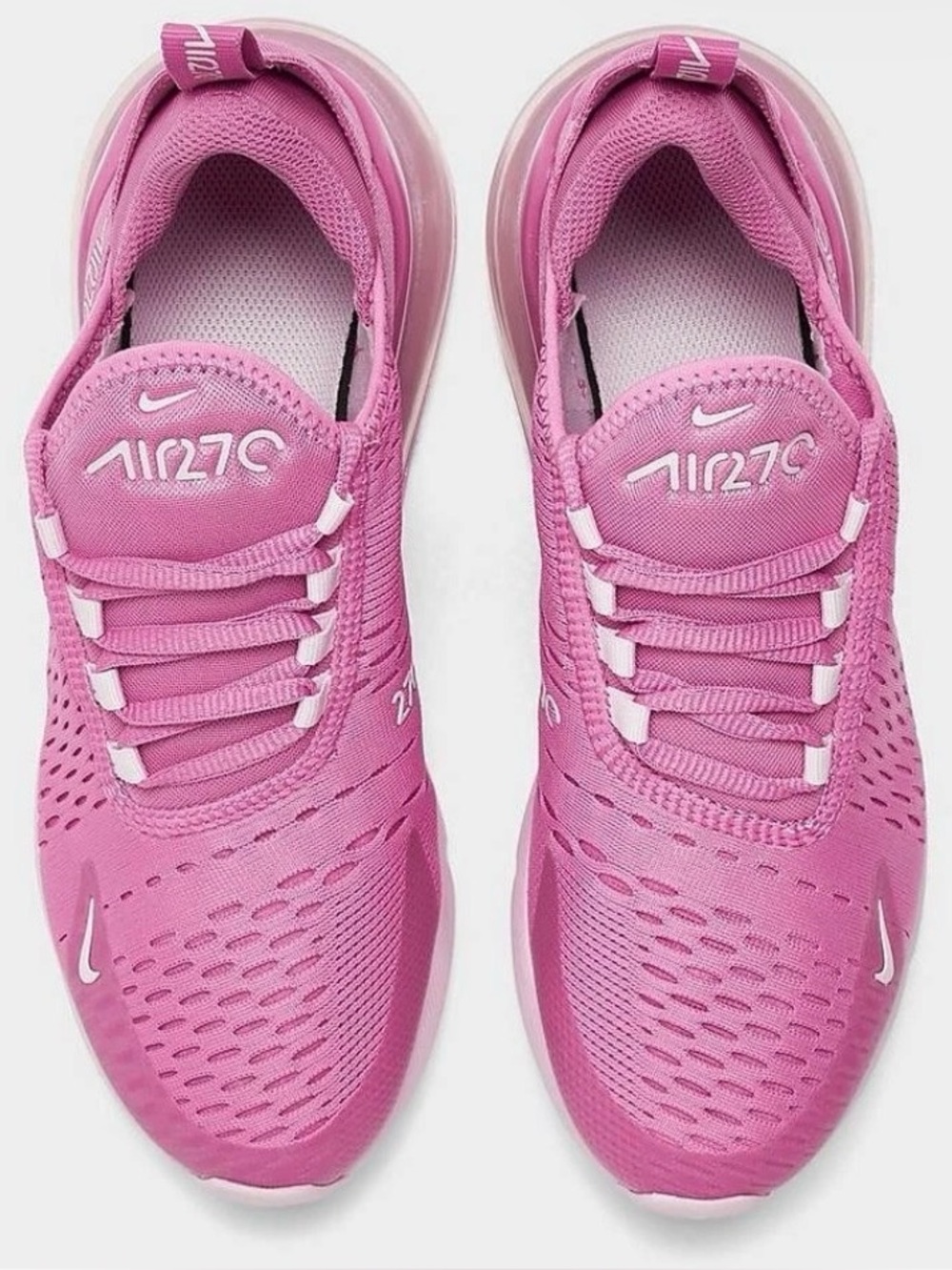 Nike Air270 kids Pink Athletic Sneakers